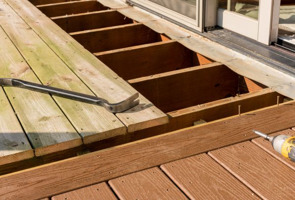 Cost of Old Deck Repair in Northville