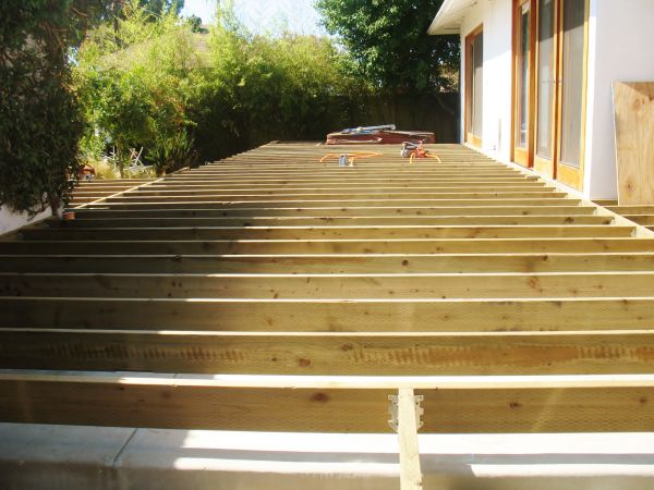 Deck Joist Repair